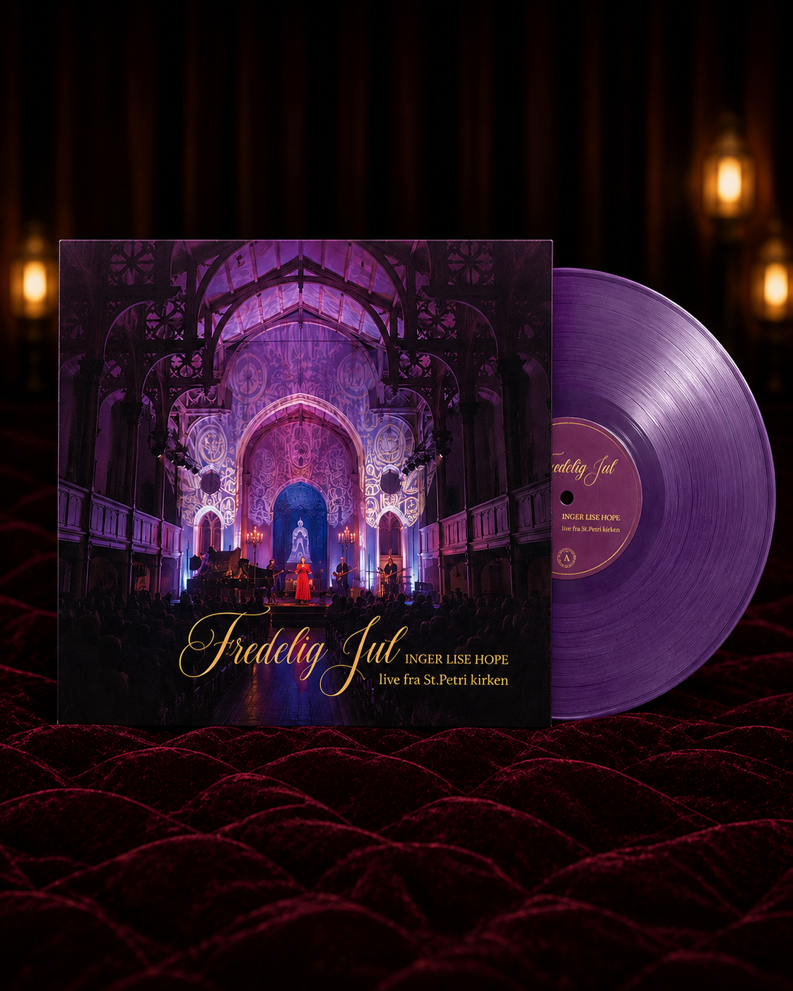 VINYL (LP) // Fredelig Jul (live)
